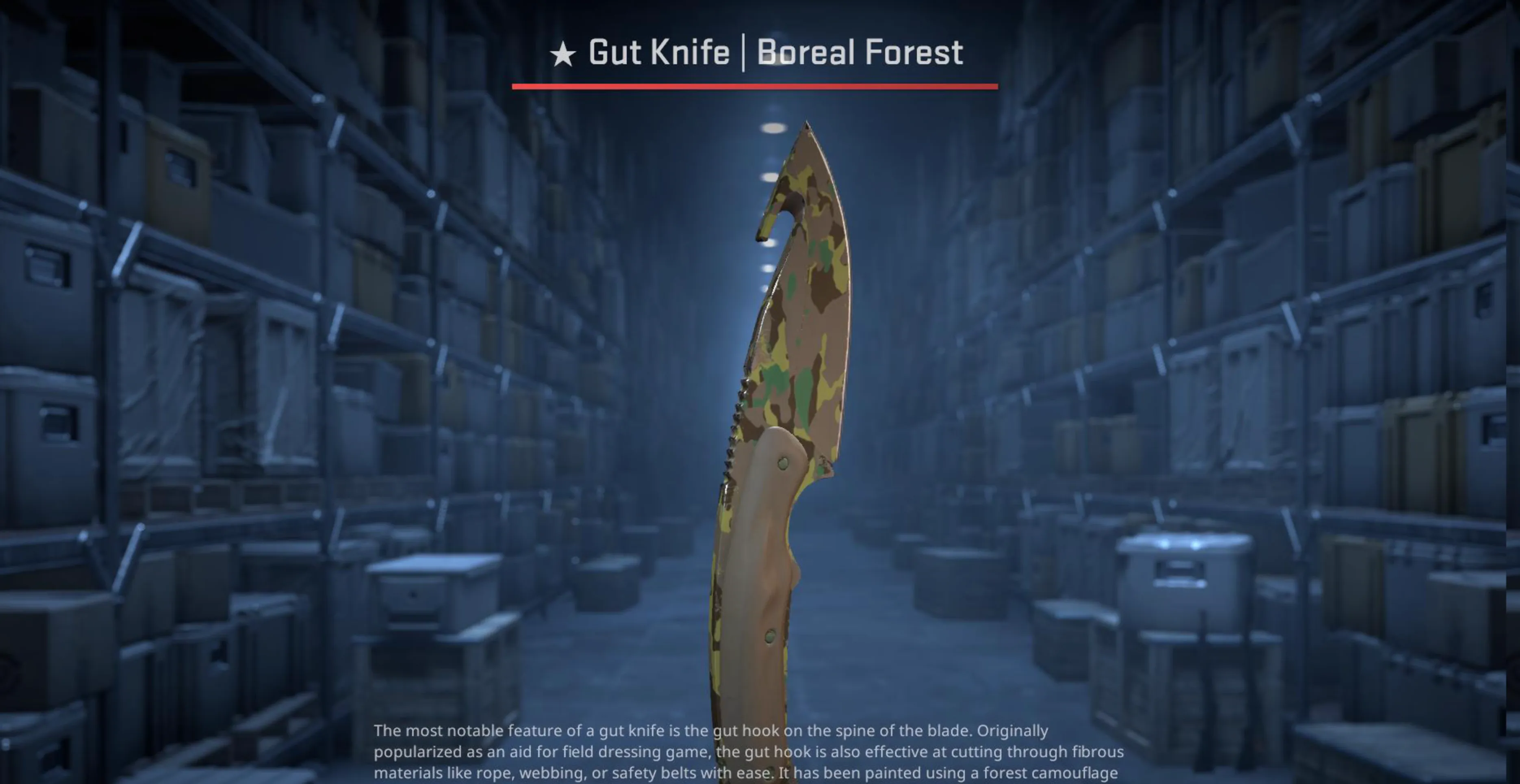 Gut Knife Boreal Forest cheap
